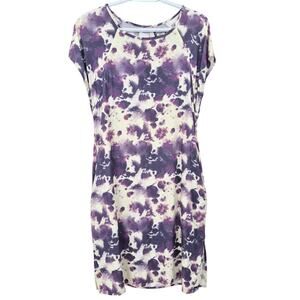 Kavu Somerton Athleisure Dress Small Orchid Tie Dye Sporty Soft Comfy Lagenlook